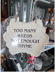 Too many weeds